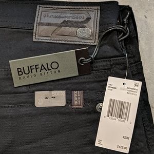 Buffalo David Bitton NWT  black jeans size 42x32